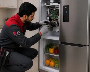 تعمیر یخچال ال جی در نمایندگی ال جی تنکابن