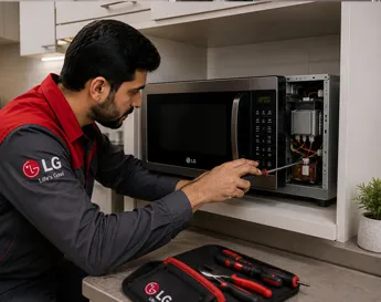 تعمیر مایکروفر ال جی در نمایندگی ال جی تنکابن